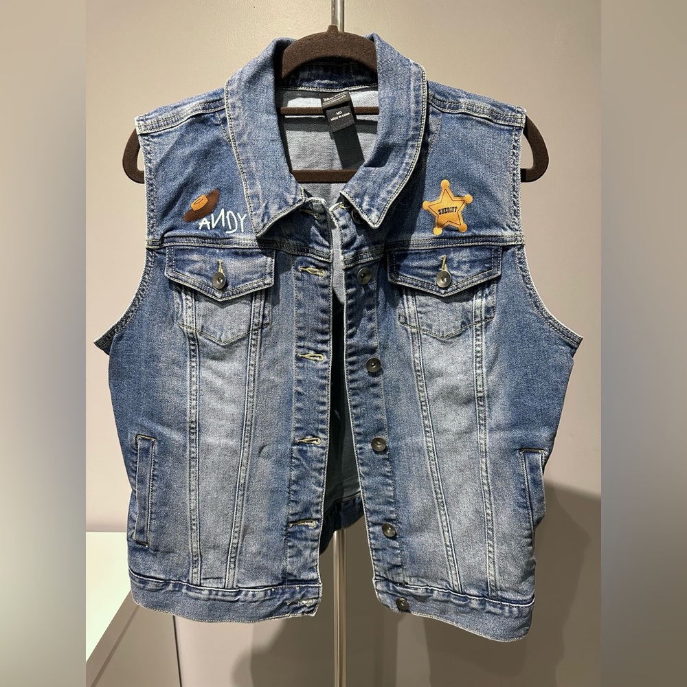Disney Toy Story Woody Jean jacket vest
